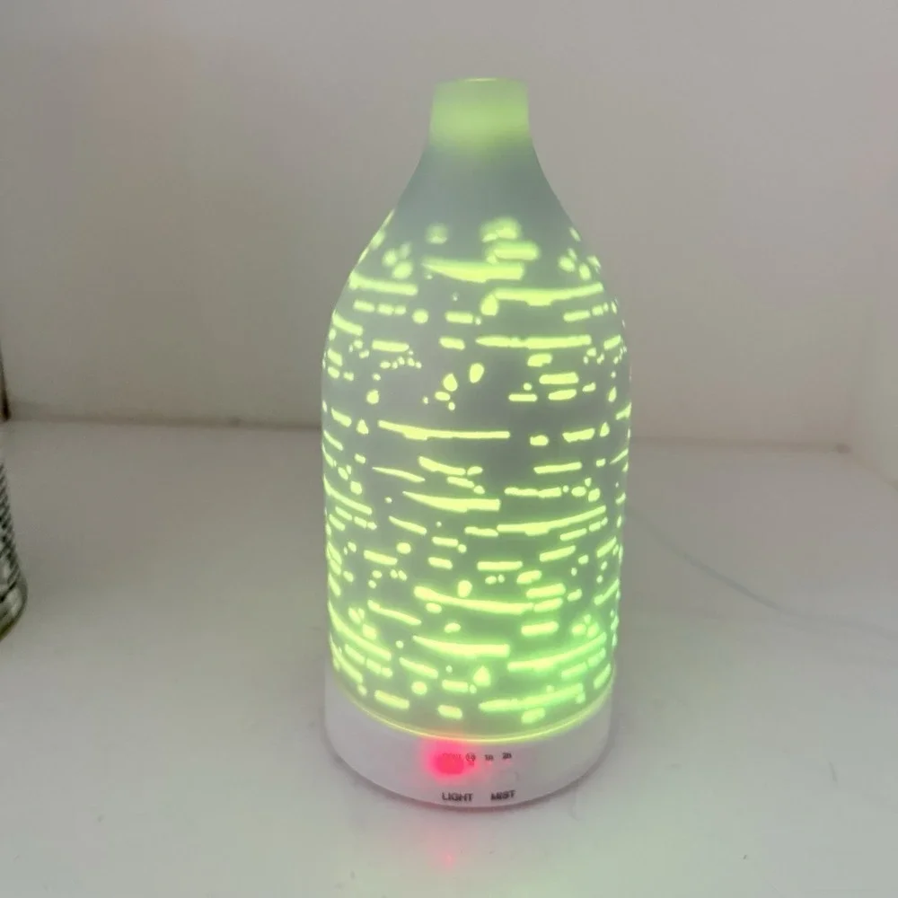 Tommy Bahama Ultrasonic Aromatherapy Diffuser Color Changing Light‎ Mist Tested